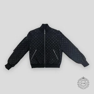 LOUIS VUITTON MONOGRAM ZIP-UP JOGGING JACKET - Picture 1 of 8