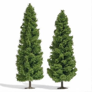 Alberi di larice busch 6124 scala HO -- 7-1/4 e 7-7/8" 18,5 e 20 cm pkg(2) - Foto 1 di 1