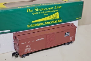 Showcase Line S Scale #01913 Rebuilt Rock Island #38050 Boxcar in orig box - Picture 1 of 15
