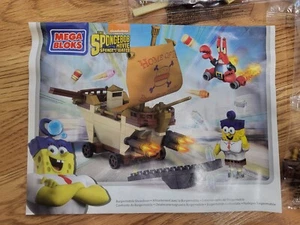 Mega Bloks Construx Spongebob Movie Sponge Out of Water Burgermobile Showdown - Picture 1 of 2