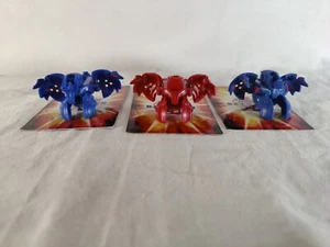 Bakugan Storm Skyress Lot of 3 - 2 Aquos 1 Pyrus Battle Brawlers 500G/440G/370G - Bild 1 von 16