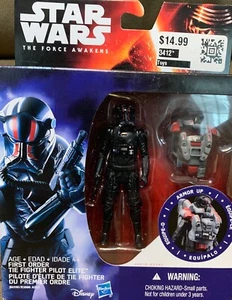 Star Wars The Force Awakens Action Figure - First Order Tie Fighter Pilot Elite - Picture 1 of 4