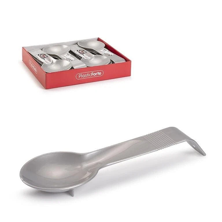 Poggiamestolo da Cucina in Plastica Colore Argento - Immagine 1 di 1