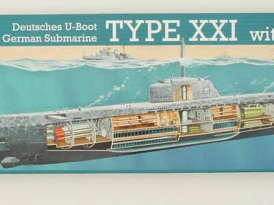 Revell 05078 German Submarine Type XXI U 2540 Interior 1:144 OVP 1701-12-03 - Bild 1 von 4