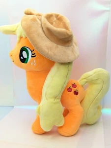 My Little Pony Applejack con sombrero de felpa 12 pulgadas MLP peluche sin etiqueta - Imagen 1 de 13