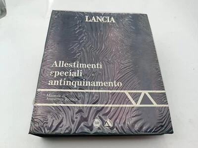 Manuale officina Lancia allestimenti antinquinamento Y10 Thema Delta HF Turbo ec - Immagine 1 di 4