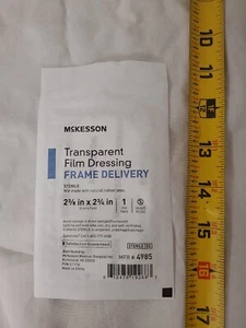Lot Of 20 McKesson Transparent Film Dressing Frame 2 3/8x 2 3/4” Dressings - Picture 1 of 2