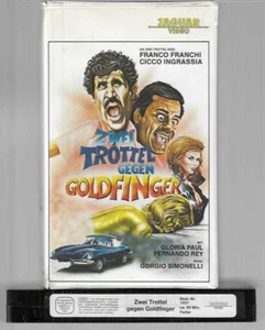 Franco Franchi  Ciccio Ingrassia    ZWEI TROTTEL GEGEN GOLDFINGER    VHS Rarität - Imagen 1 de 3