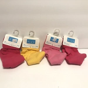 Lot Of 4 The Children's Place Knit Socks for Little Girls Sz Small 11-13 - Picture 1 of 2