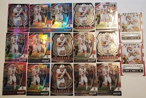 2020 Panini Draft Picks Contenders Christian McCaffrey Pink Lot Holo Silver - Picture 1 of 8