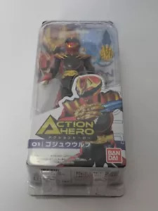 Power Rangers Sentai Gozyuger Action Figure Gozyu Wolf 6" Bandai Toy F/S - Picture 1 of 6