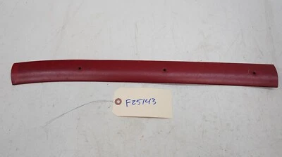 1961-1962 FORD GALAXIE 2DR HARDTOP TOP RIGHT INTERIOR WINDSHIELD TRIM. OEM, RED. - Image 1 of 4