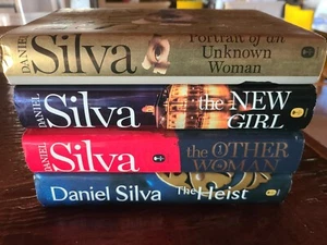 SIGNED Lot of 4 Daniel Silva Gabriel Allon Novels HC/DJ All First Edition NEW - Picture 1 of 13