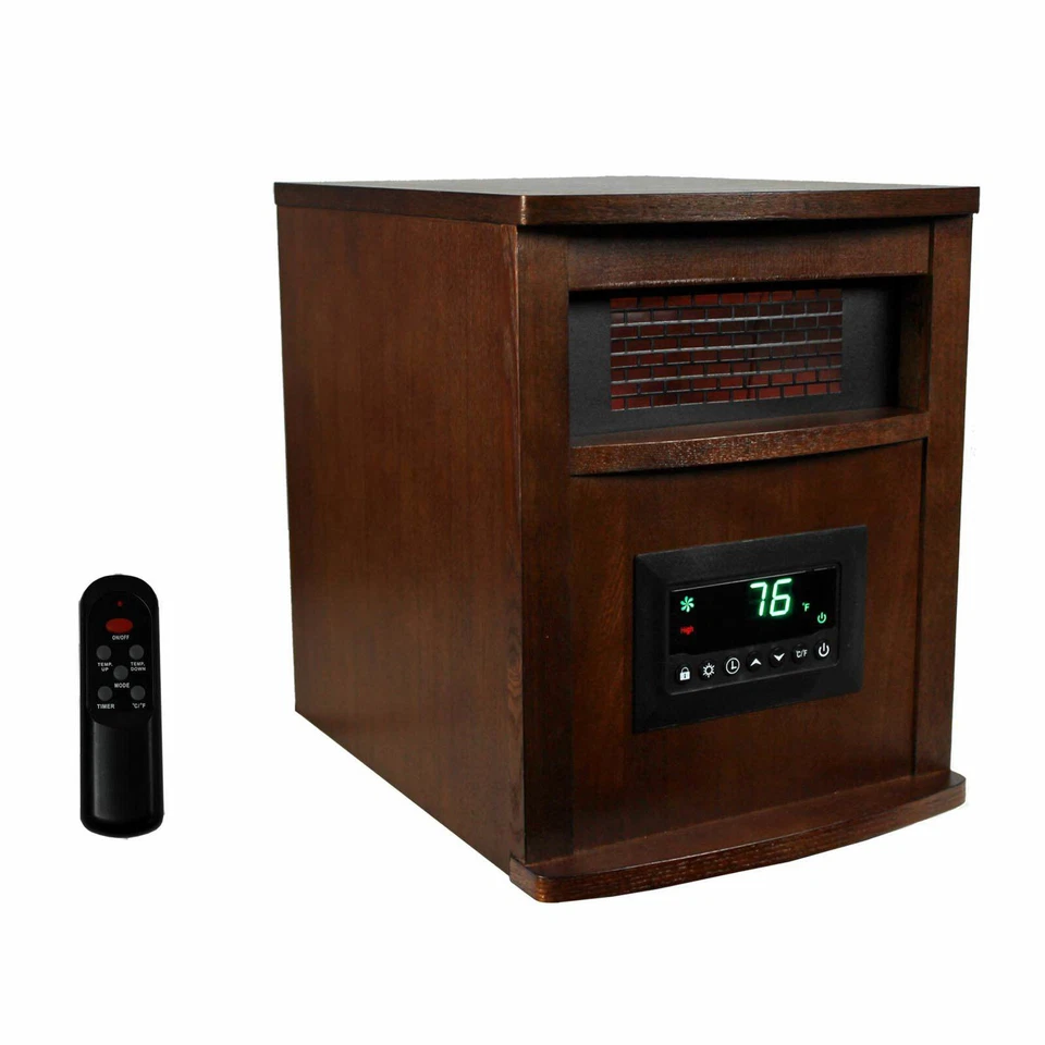 Lifesmart LS-1000X-6W-IN Infrared Heater - Brown