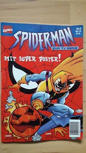 Spider-Man n.o 6 de 1996 con póster - Marvel Comic para serie de televisión TOP Z1 - Imagen 1 de 3