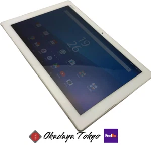 SONY XPERIA Z4 Tablet SOT31 32GB Android 10.1 inch SIM locked White Tested - Picture 1 of 8
