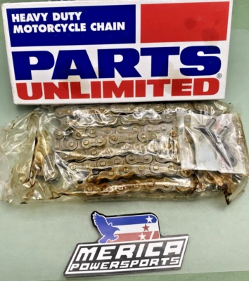 PIEZAS NUEVAS ILIMITADAS T520H-96 Heavy Duty MC Cadena de transmisión 96 IZQUIERDAS Foto 1 de 3