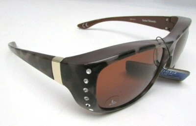 Solar Shield 女式偏光长颈鹿太阳镜 100% 紫外线 查看说明 — 第 1/4 张图片