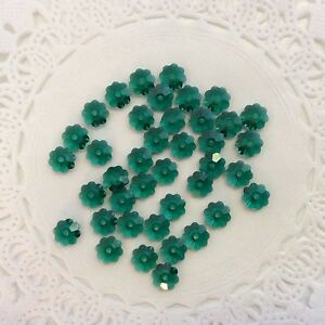 Swarovski® Marguerite Lochrose Beads #3700 - Sz. 6mm -12mm - Choose Color - 6 PC