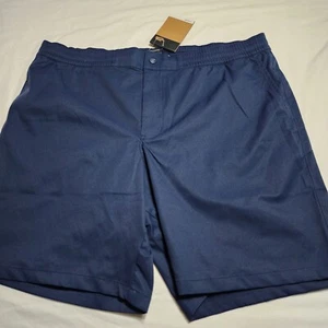 The North Face Men 40 Reg Summit Navy Blue Shorts Standard 9" Inseam Drawstring - Picture 1 of 13