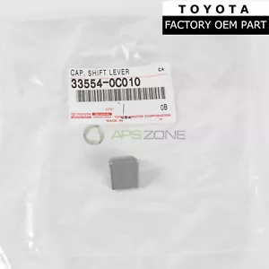 ORIGINAL TOYOTA SEQUOIA TUNDRA CAMBIO DE BLOQUEO BOTÓN DE LIBERACIÓN FABRICANTE DE EQUIPOS ORIGINALES 33554-0C010 - Imagen 1 de 3