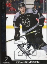 2019/20 Calgary Hitmen - DEVAN KLASSEN