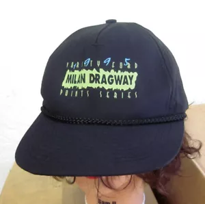 VARSITY FORD POINTS SERIES Racing Cap 1995 Milan Dragway Baseball Mütze Michigan - Bild 1 von 2