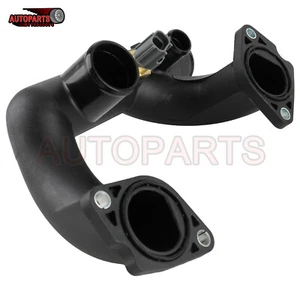 96JV8A504BD Thermostat Cover Outlet Pipe w/Sensor For Jaguar XJR XK8 XJ8 - Imagen 1 de 11