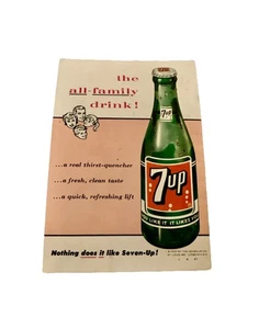 1957 Cooking with 7UP SODA Recipes COOKBOOK Vintage Original Advertising - Picture 1 of 2
