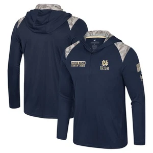Men's Colosseum Navy Notre Dame Fighting Irish OHT Military Appreciation - Picture 1 of 4
