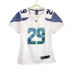 NIKE NFL Women's On Field Seahawks Earl Thomas 29 White Football Jersey Size M - Picture 1 of 11