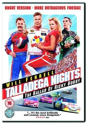 Talladega Nights [DVD] [2006] [2007] - DVD  5CVG The Cheap Fast Free Post - Image 1 of 2