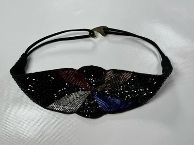Vintage Milor Beaded Women Fashion Belt 80’s - Image 1 of 4