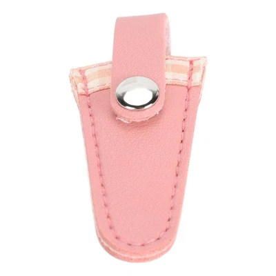 (Flesh Pink)Embroidery Scissors Sheath Scissors Cover Protector Buckle Closure - Image 1 of 4