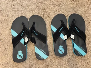 Originals REAL MADRID HALA MADRID ! Franco Mastantuono VINNI BLACK Aqua Sandals - Picture 1 of 8