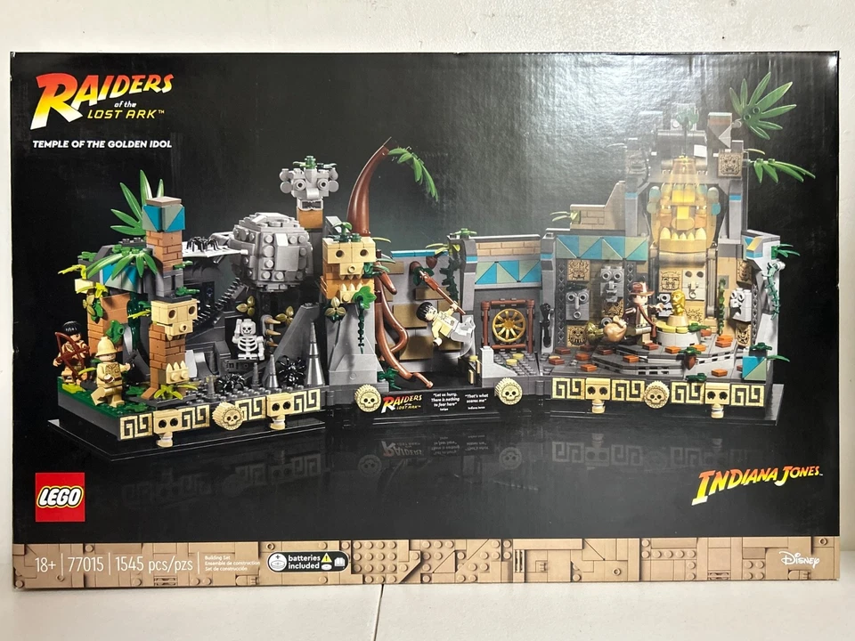 LEGO Indiana Jones Templo del Ídolo Dorado (77015) Raiders of the Lost Ark Nuevo Foto 1 de 4