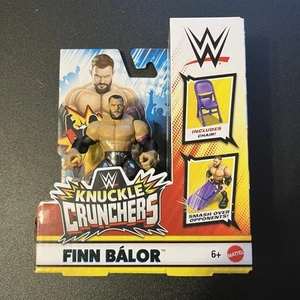 Figura de acción de lucha libre WWE Knuckle Crunchers Wave 4 FINN BALOR 3" con silla 2024 - Imagen 1 de 3
