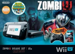 Zombi U Deluxe Set Wii U Console 32GB Very Good 5Z - Picture 1 of 3