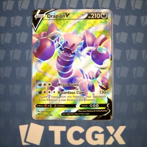 Pokemon - Drapion V (arte completo) - 175/185 - SWSH04: Vivid Voltage - Holo casi nuevo - Imagen 1 de 1