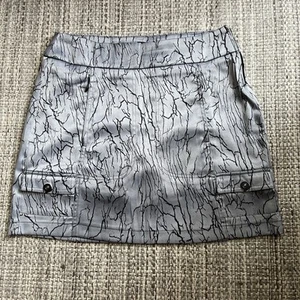 Jamie Sadock Skort Size 8 Golf Athletic Tennis Stretch Pockets Black Womens Zip - Picture 1 of 7