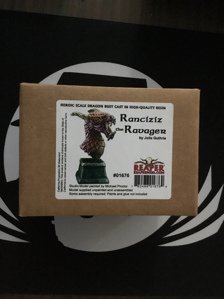 Reaper 01676 Ranciziz el Devastador [Busto] (Figuras Edición Especial) Cabeza de Dragón Foto 1 de 1