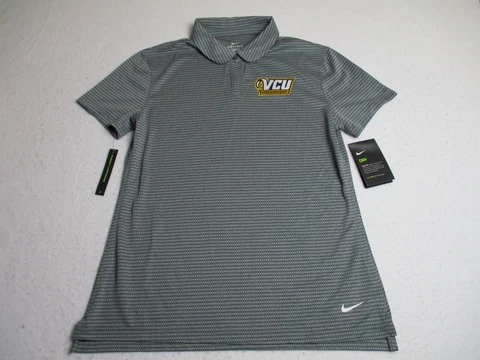 Nike Dri FIt Golf VCU Rams Field Hockey Polo Shirt NCAA Basketball Virginia Cover