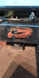1:43 hachette   Lamborghini Gallardo  orange + booklet - Picture 1 of 6