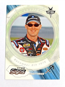 KEVIN HARVICK 2004 Press Pass Optima STAR SIGNS SAGITTARIUS Racing Card #89