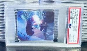 1997 Star Wars Trilogy Luke Skywalker vs Darth Vader 3-D Movie Card PSA 10 POP 3 - Bild 1 von 3