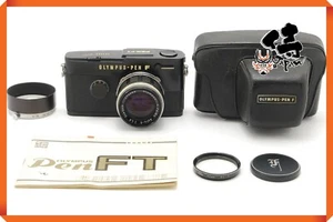 **ALL WORKS** OLYMPUS PEN FT BLACK BODY & G ZUIKO AUTO S 40MM F1.4 LENS SET - Picture 1 of 11
