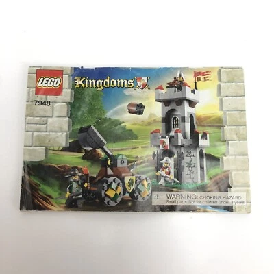 LEGO Kingdoms 7948 Outpost Attack Instructions ONLY Manual Book Rare Collectible - Image 1 of 4