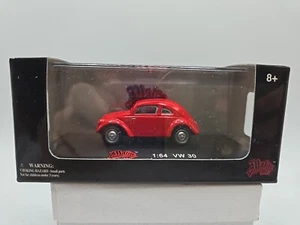 Malibu International LTD VW 30 1:64 VOLKSWAGEN BEETLE BUG RED (Bin#8) - Picture 1 of 4