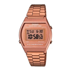 Casio B640WC-5A Women's Retro Digital Rose Gold Watch - Picture 1 of 5