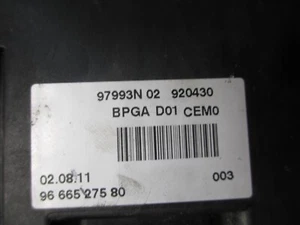 9666527580 BATTERIE SICHERUNGSKASTEN CITROEN C4 PICASSO - Bild 1 von 9
